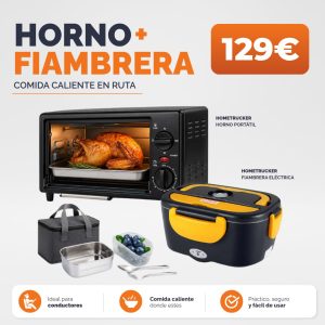 Pack Horno + Fiambrera - Regalo camionero