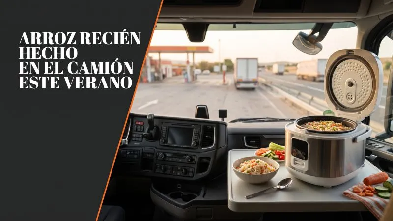 Ola de calor 2026: cómo cocinar arroz en el camión y conservarlo de forma segura