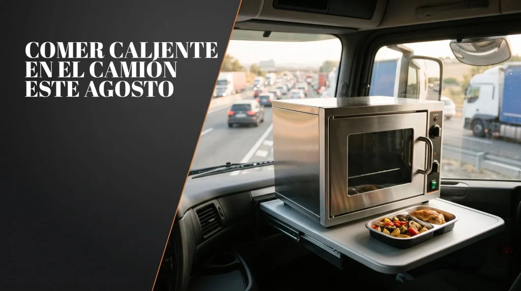 Horno portátil de 24 V para comer caliente en el camión durante agosto de 2026